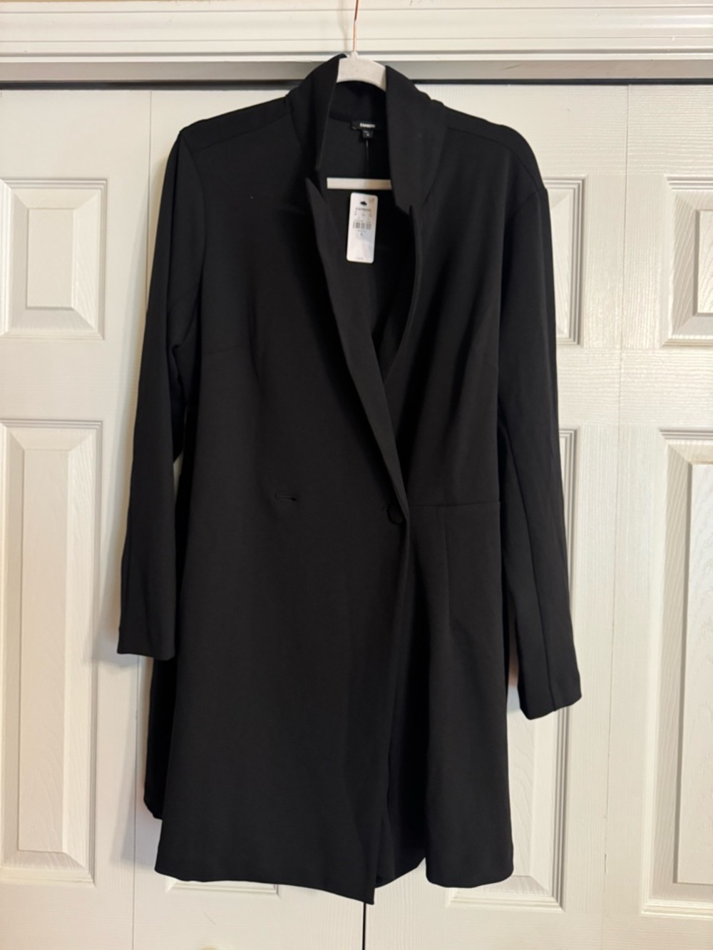 Express Women’s Black Longline Blazer Romper